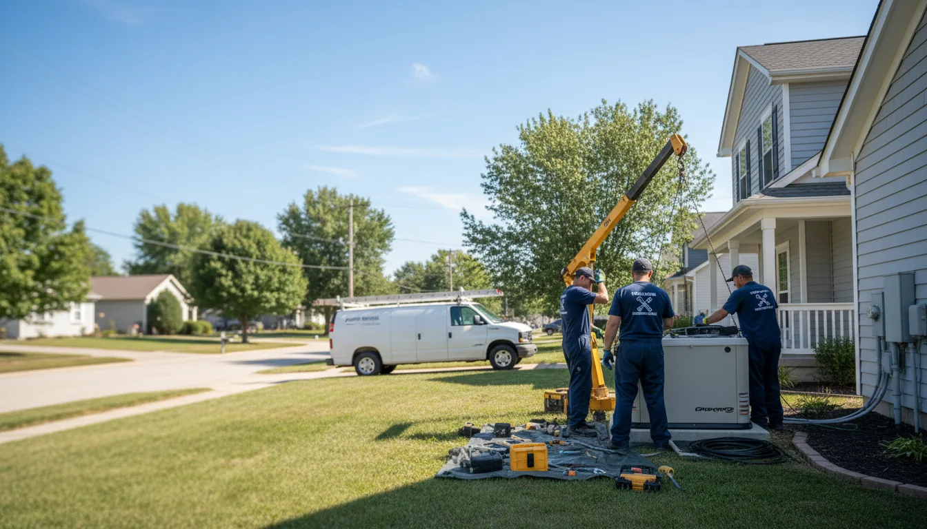 Generator Installation in Burlington, TX near me